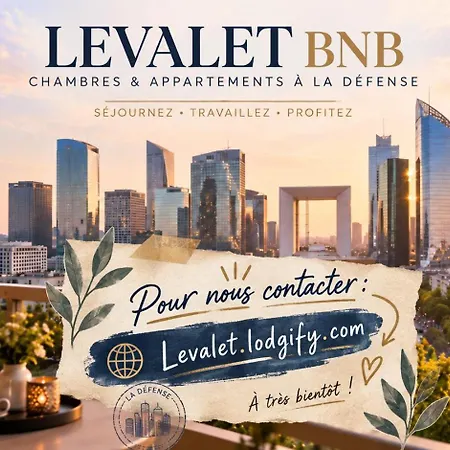 Levaletbnb - La Defense Arena Apartamento